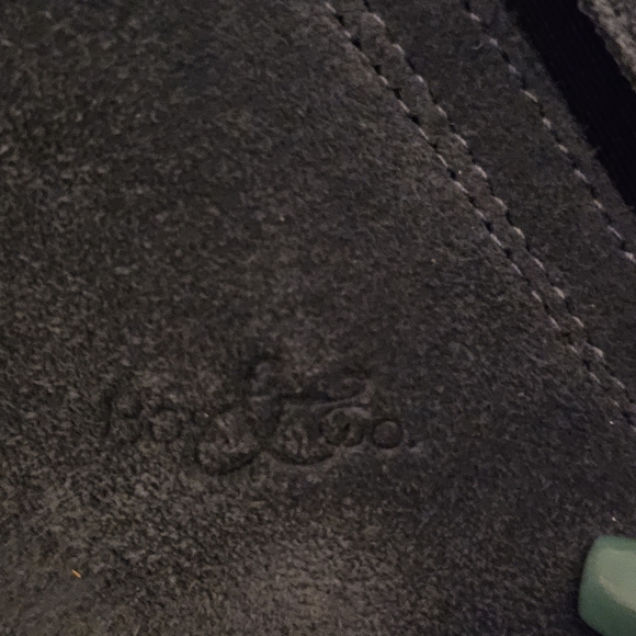 Elegant Blue Suede Ankle Booties - Picture 3 of 16